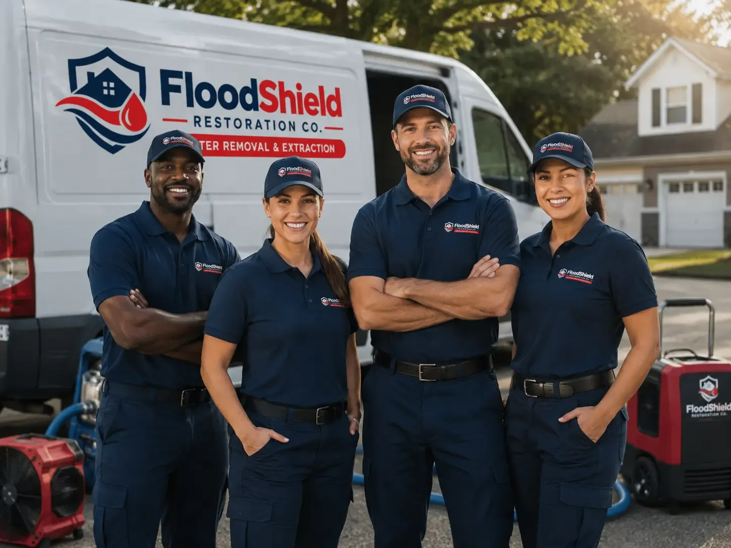 Flood Damage Restoration company in Falls Mills, VA
